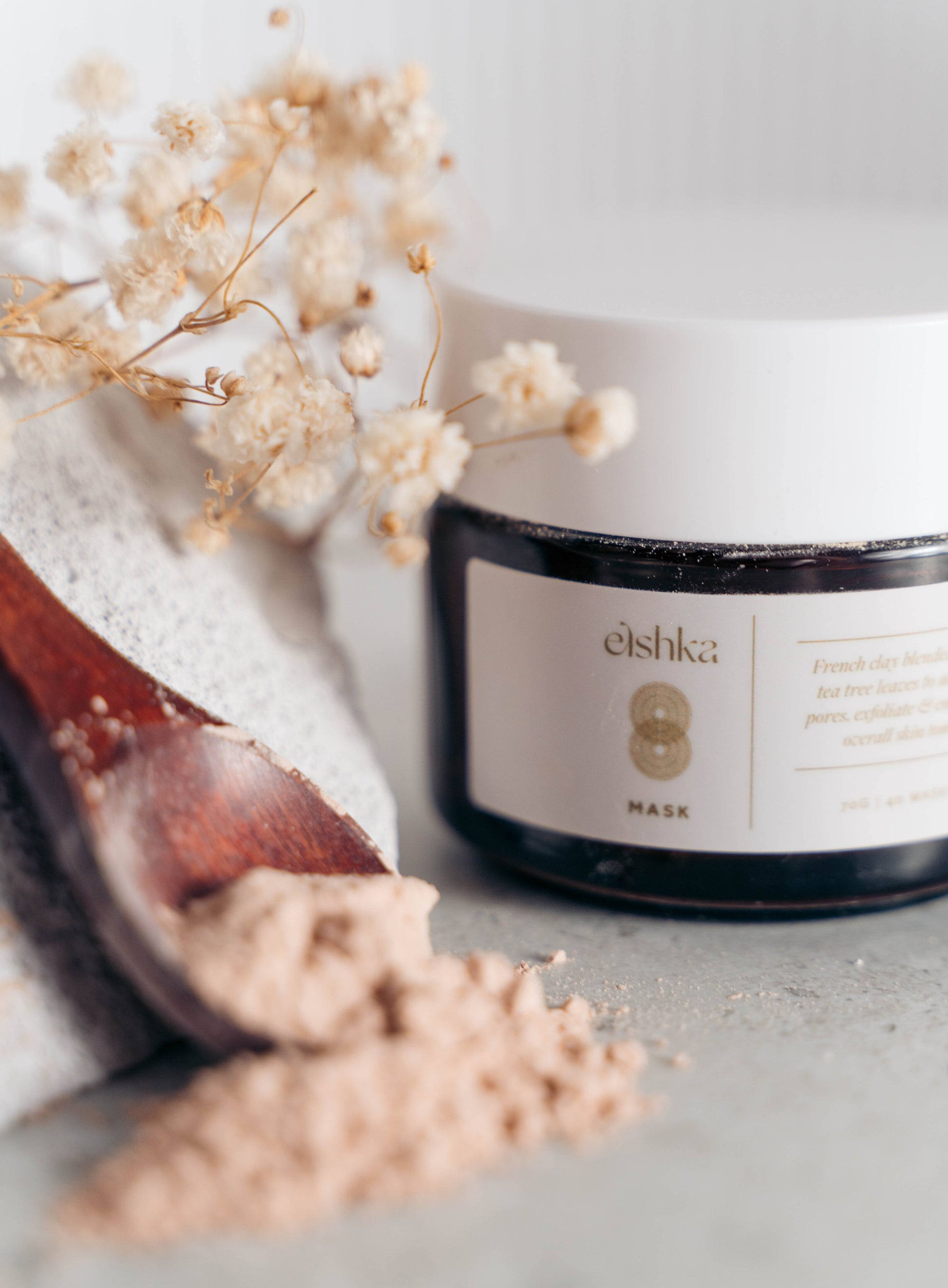 Elshka Mask - Elshka,Natural Beauty, Vegan Beauty, Vegan Skincare, Non Toxic, Feminine Wellness, Vegan beauty brand, Wellness brand, Feminine Care, Intimacy products, Women's intimate products