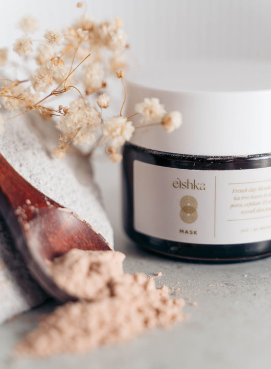 Elshka Mask - Elshka,Natural Beauty, Vegan Beauty, Vegan Skincare, Non Toxic, Feminine Wellness, Vegan beauty brand, Wellness brand, Feminine Care, Intimacy products, Women's intimate products